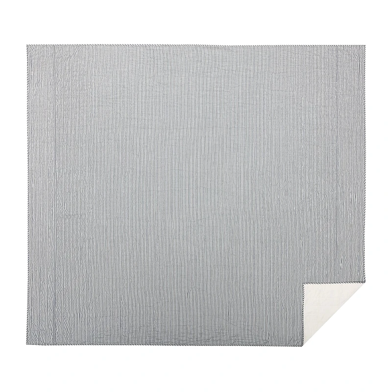 VHC Brands Sawyer Mill Stripe Reversible Quilt