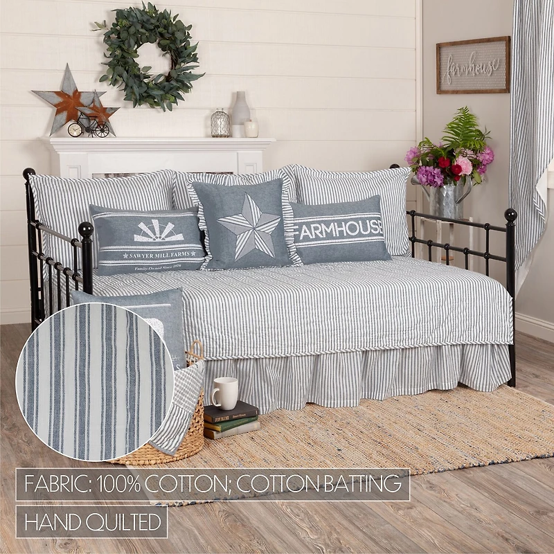 VHC Brands Sawyer Mill Patch 5-pc. Reversible Quilt Set