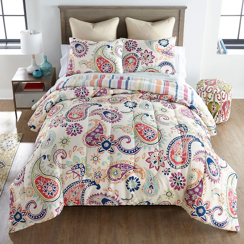 Your Lifestyle By Donna Sharp Cali 3-pc. Midweight Reversible Comforter Set