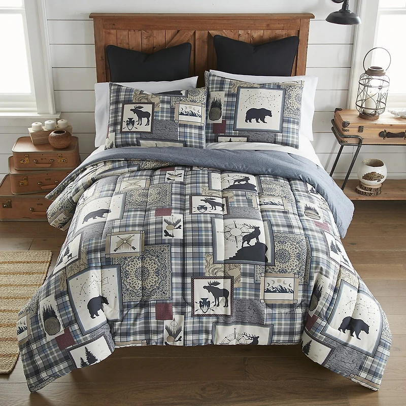 Your Lifestyle By Donna Sharp Forest Symbols 3-pc. Midweight Reversible Comforter Set
