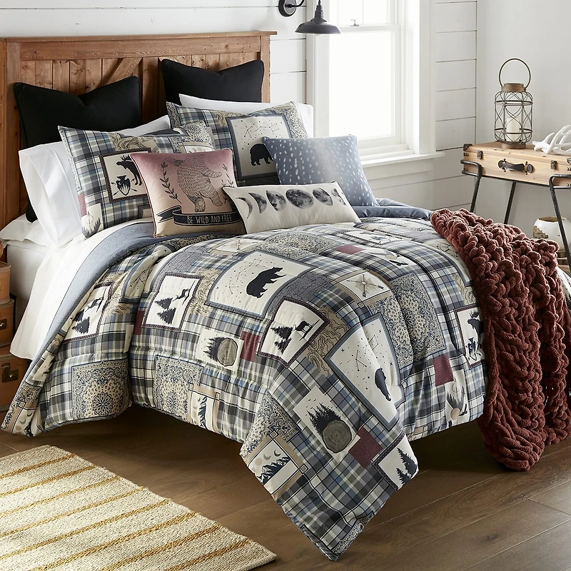 Your Lifestyle By Donna Sharp Forest Symbols 3-pc. Midweight Reversible Comforter Set