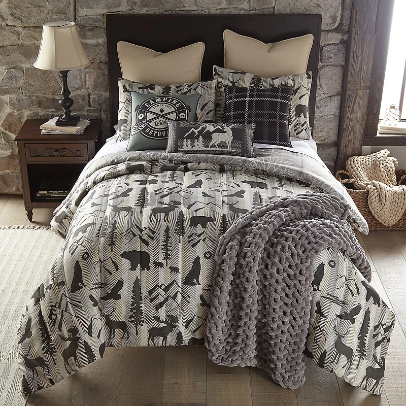Your Lifestyle By Donna Sharp Forest Weave 3-pc. Midweight Reversible Comforter Set