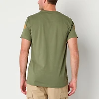Buckhorn River Mens Round Neck Short Sleeve Regular Fit Graphic T-Shirt