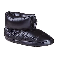 Isotoner Mikaela Nylon Puffer Womens Memory Foam Bootie Slippers