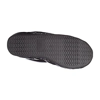 Isotoner Mikaela Nylon Puffer Womens Memory Foam Bootie Slippers