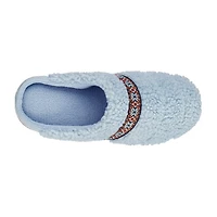 Isotoner Clara Recycled Berber Hoodback Womens Memory Foam Clog Slippers