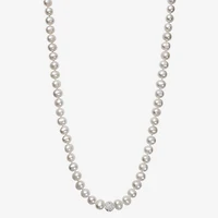 Womens White Cultured Freshwater Pearl Sterling Silver -pc. Jewelry Set