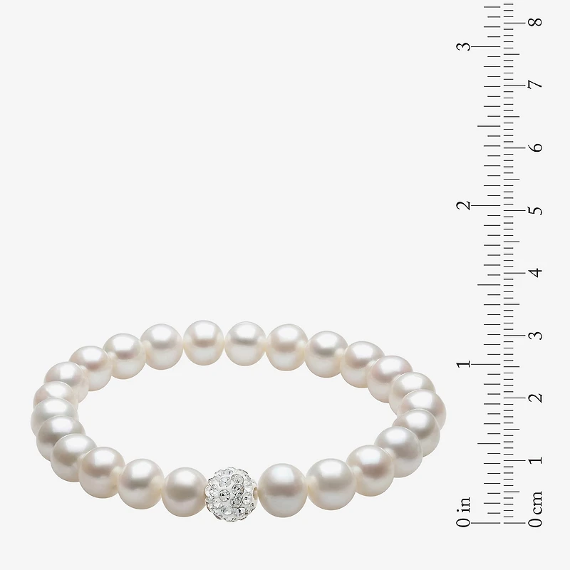 Womens White Cultured Freshwater Pearl Sterling Silver -pc. Jewelry Set