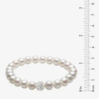 Womens White Cultured Freshwater Pearl Sterling Silver -pc. Jewelry Set
