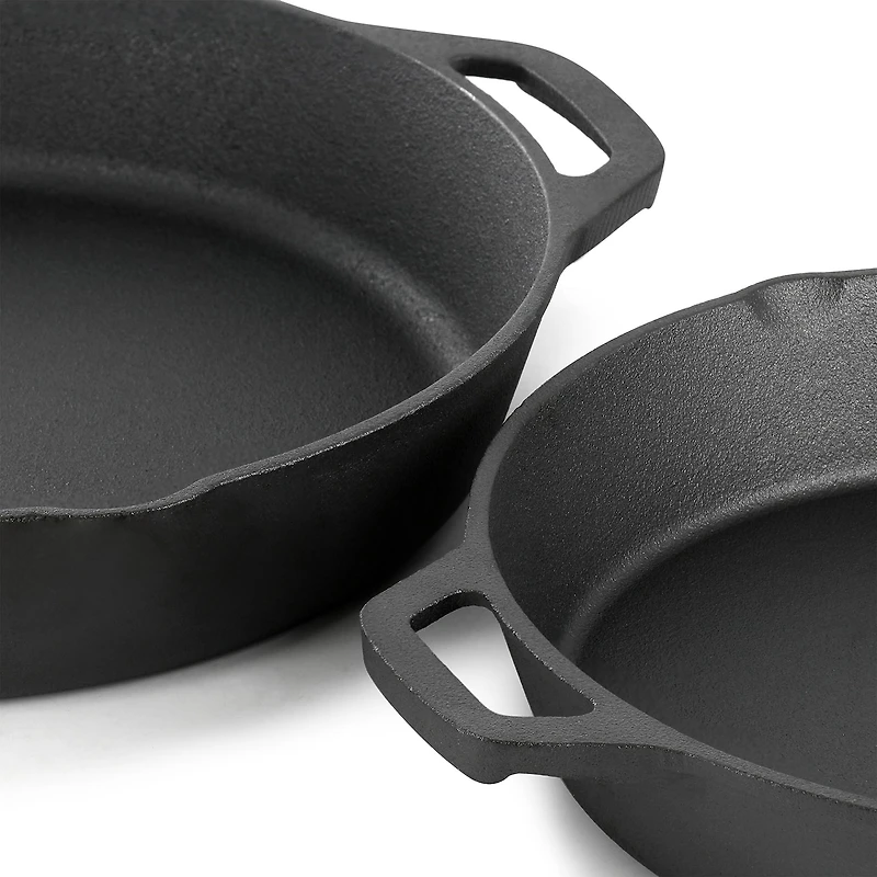 MegaChef Cast Iron 14-pc Cookware Set