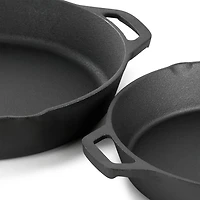MegaChef Cast Iron 14-pc Cookware Set