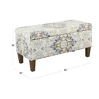 Homepop Storage Bench