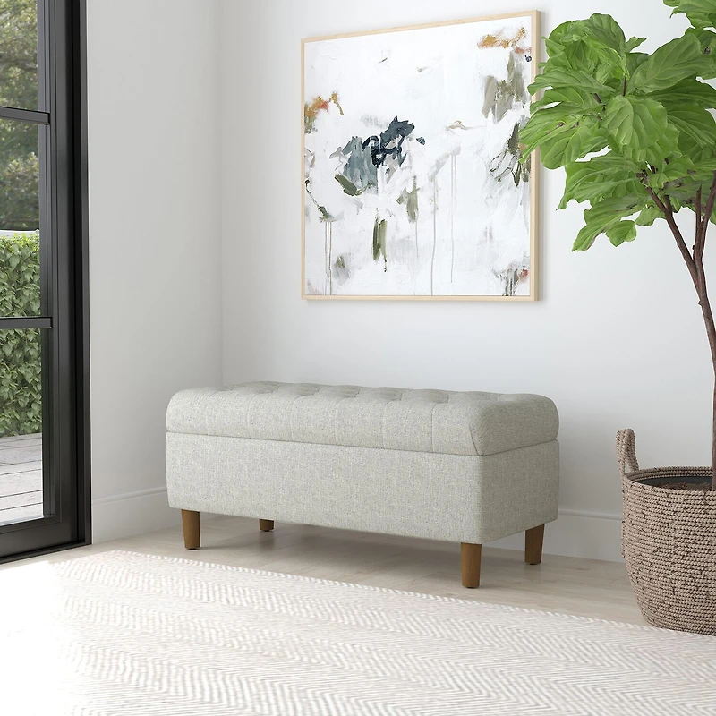 HOMEPOP Homepop Storage Bench