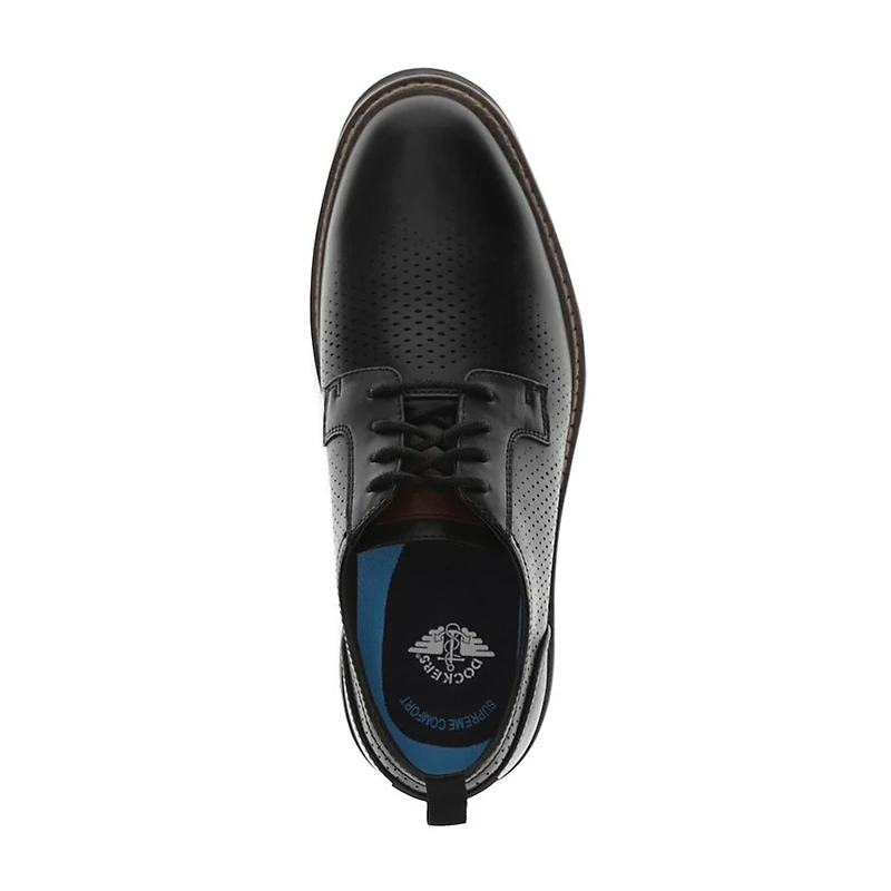 Dockers Ezra Mens Round Closed Toe Oxford Shoes