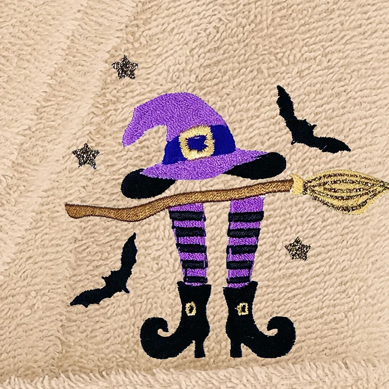Linum Home Textiles Halloween Terry Bathrobe Unisex Adult Cloth Long Sleeve Length Robe