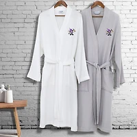 Linum Home Textiles Halloween Smyrna Bathrobe Unisex Adult Long Sleeve Length Robe