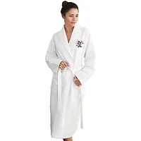 Linum Home Textiles Halloween Waffle Weave Bathrobe Unisex Adult Long Sleeve Length Robe