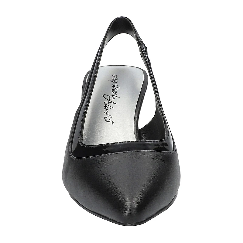 Easy Street Dessa Womens Pointed Closed Toe Stiletto Heel Pumps