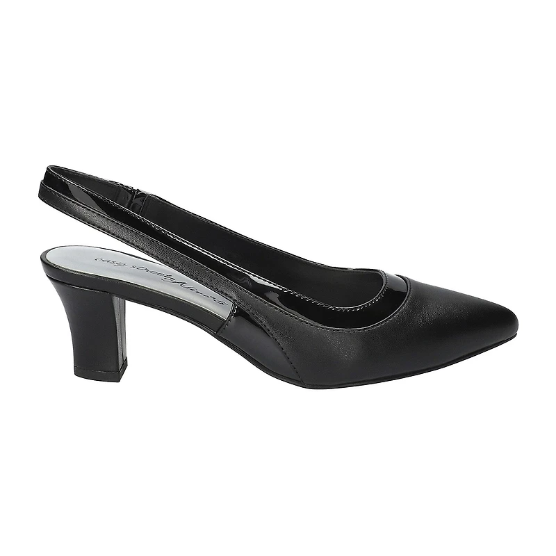 Easy Street Dessa Womens Pointed Closed Toe Stiletto Heel Pumps