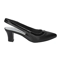 Easy Street Dessa Womens Pointed Closed Toe Stiletto Heel Pumps