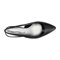 Easy Street Dessa Womens Pointed Closed Toe Stiletto Heel Pumps