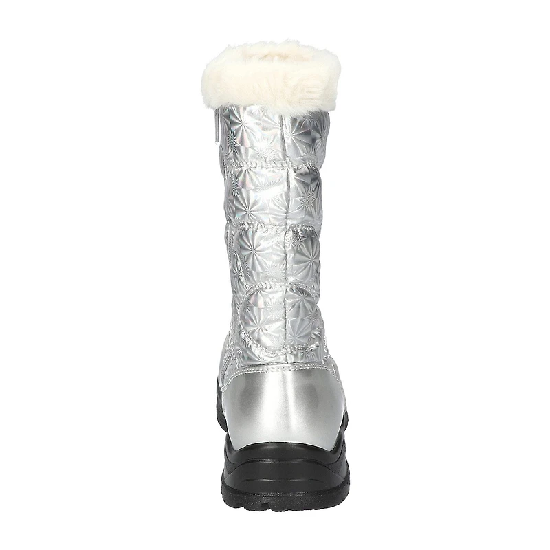 Easy Street Womens Cuddle Flat Heel Booties
