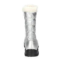 Easy Street Womens Cuddle Flat Heel Booties