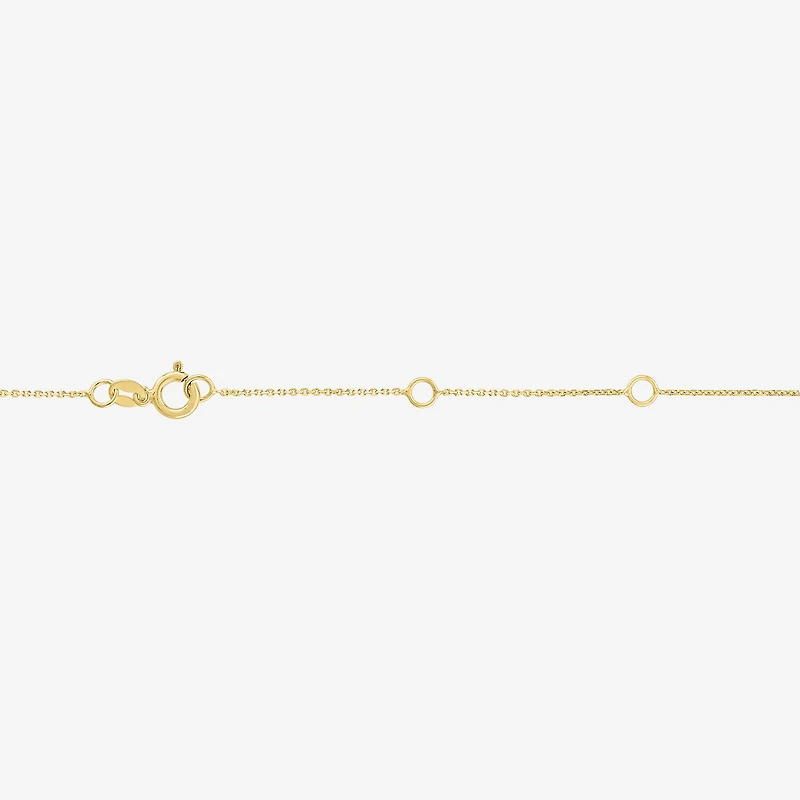 Diamond Addiction (G-H / Si2-I1) Womens 1/3 CT. T.W. Lab Grown White Diamond 10K Gold 18 Inch Pendant Necklace
