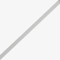 Made in Italy Womens Sterling Silver 18 Inch Herringbone Chain Necklace
