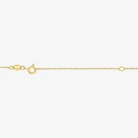 Diamond Addiction (G-H / Si2-I1) Womens 1/10 CT. T.W. Lab Grown White Diamond 14K Gold Over Silver Heart 18 Inch Pendant Necklace