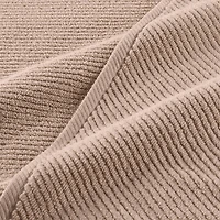 Madison Park Diagonal Ribbed 500gsm Cotton Zero Twist 4-pc. Bath Towel Set