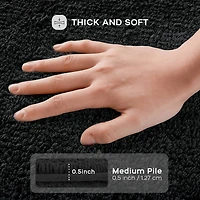 Madison Park Signature Splendor 100% Cotton Tufted 3000 Gsm Reversible Bath Rug