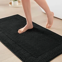 Madison Park Signature Splendor 100% Cotton Tufted 3000 Gsm Reversible Bath Rug