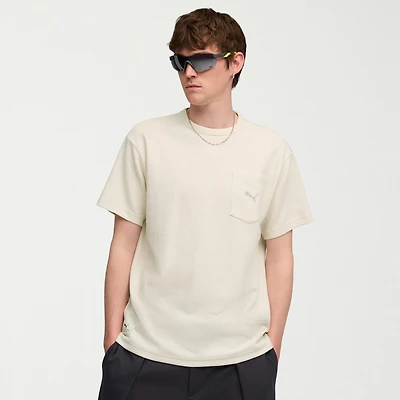 PUMA Mens Crew Neck Short Sleeve Active T-Shirt