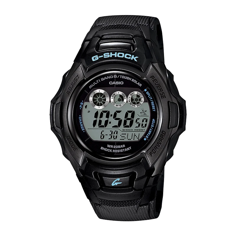 Casio® G-Shock Tough Solar Mens Atomic Timekeeping Watch GWM500BA-1