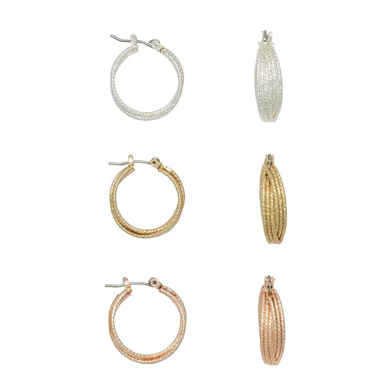 Mixit Womens Hypoallergenic Pair Earring Set