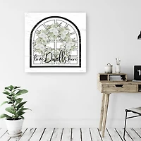 Lumaprints Love Dwells Here Giclee Canvas Art