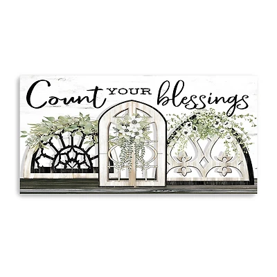 Lumaprints Count Your Blessings Giclee Canvas Art