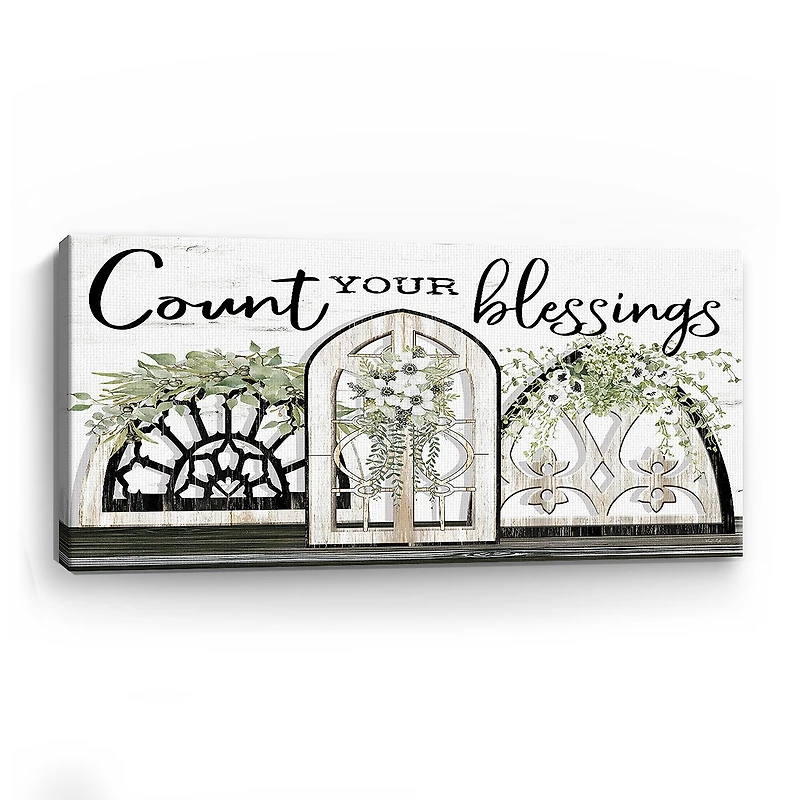 Lumaprints Count Your Blessings Giclee Canvas Art