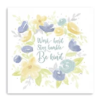 Lumaprints Kellys Garden Ii-Be Humble Giclee Canvas Art