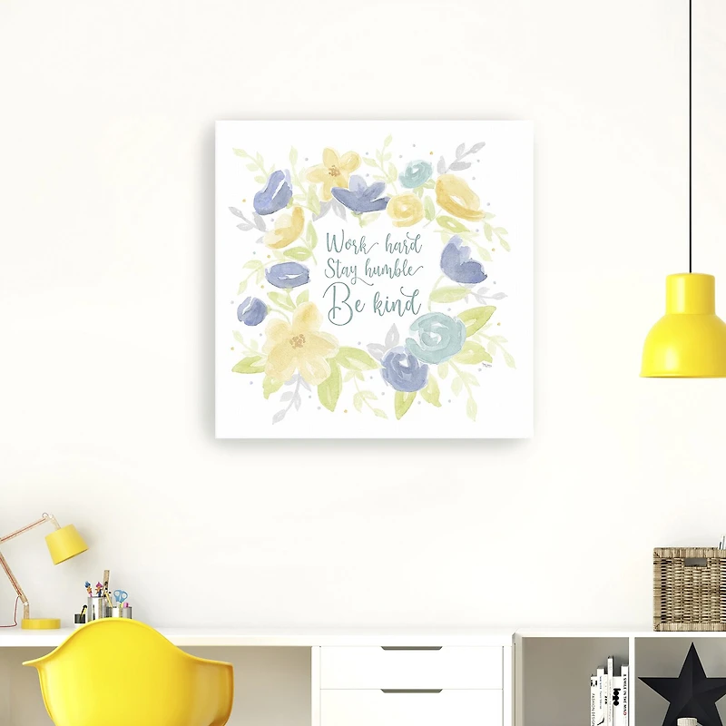 Lumaprints Kellys Garden Ii-Be Humble Giclee Canvas Art