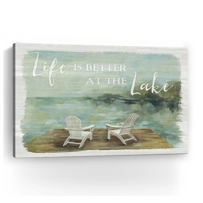 Lumaprints Lakeside Retreat I Giclee Canvas Art