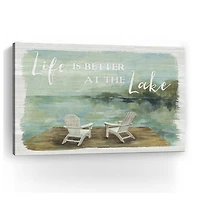 Lumaprints Lakeside Retreat I Giclee Canvas Art