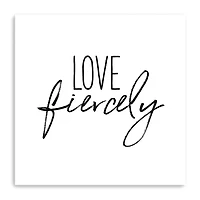 Lumaprints Love Fiercely Giclee Canvas Art