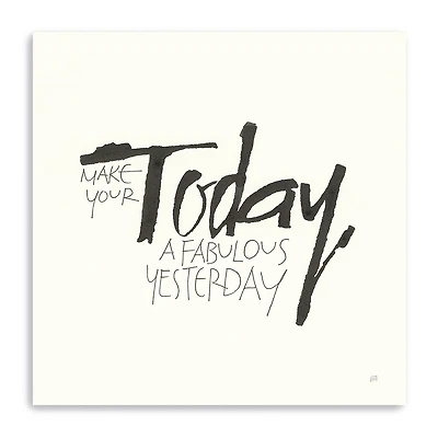 Lumaprints Daily Saying I Giclee Canvas Art
