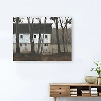Lumaprints Autumn Barns I Giclee Canvas Art