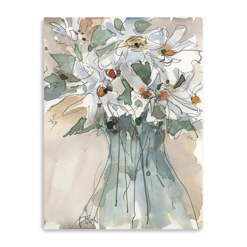 Lumaprints Daisy Point Of View I Giclee Canvas Art