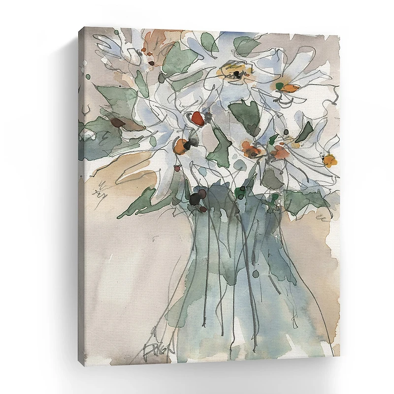Lumaprints Daisy Point Of View I Giclee Canvas Art