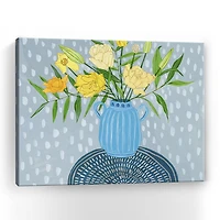 Lumaprints Flowers In Vase I Giclee Canvas Art