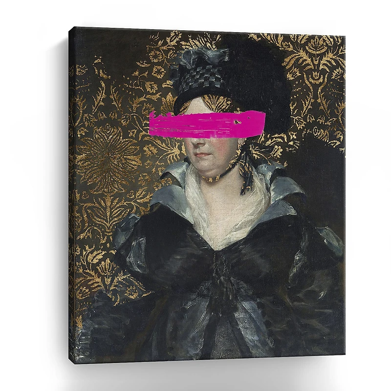 Lumaprints Masked Master Iv Giclee Canvas Art